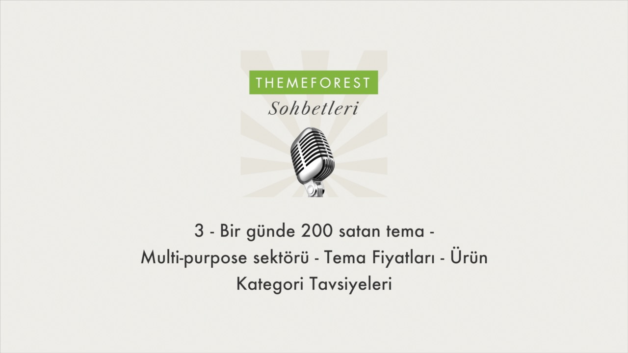 3 - Bir günde 200 satan tema - Multi-purpose sektörü - Tema Fiyatları - Ürün Kategorisi Seçme